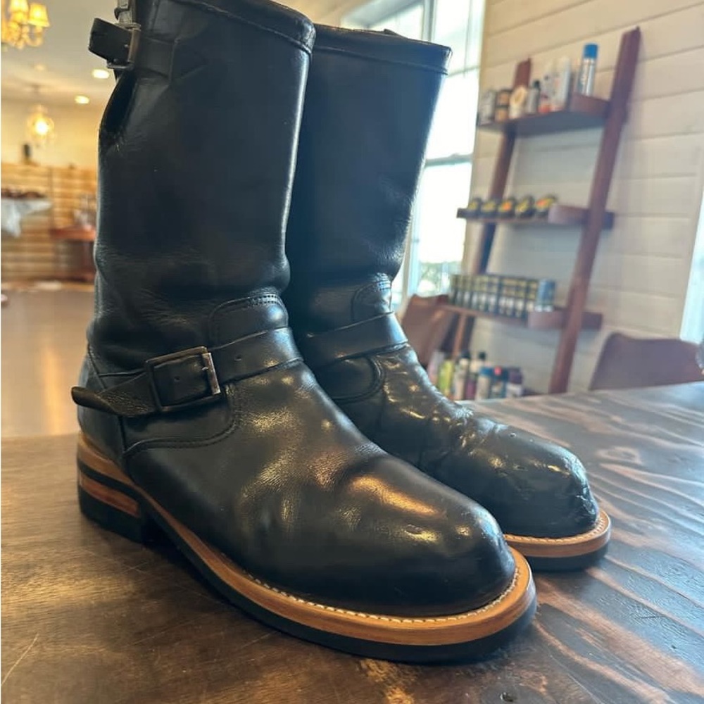 Double RL Murdock engineer boots